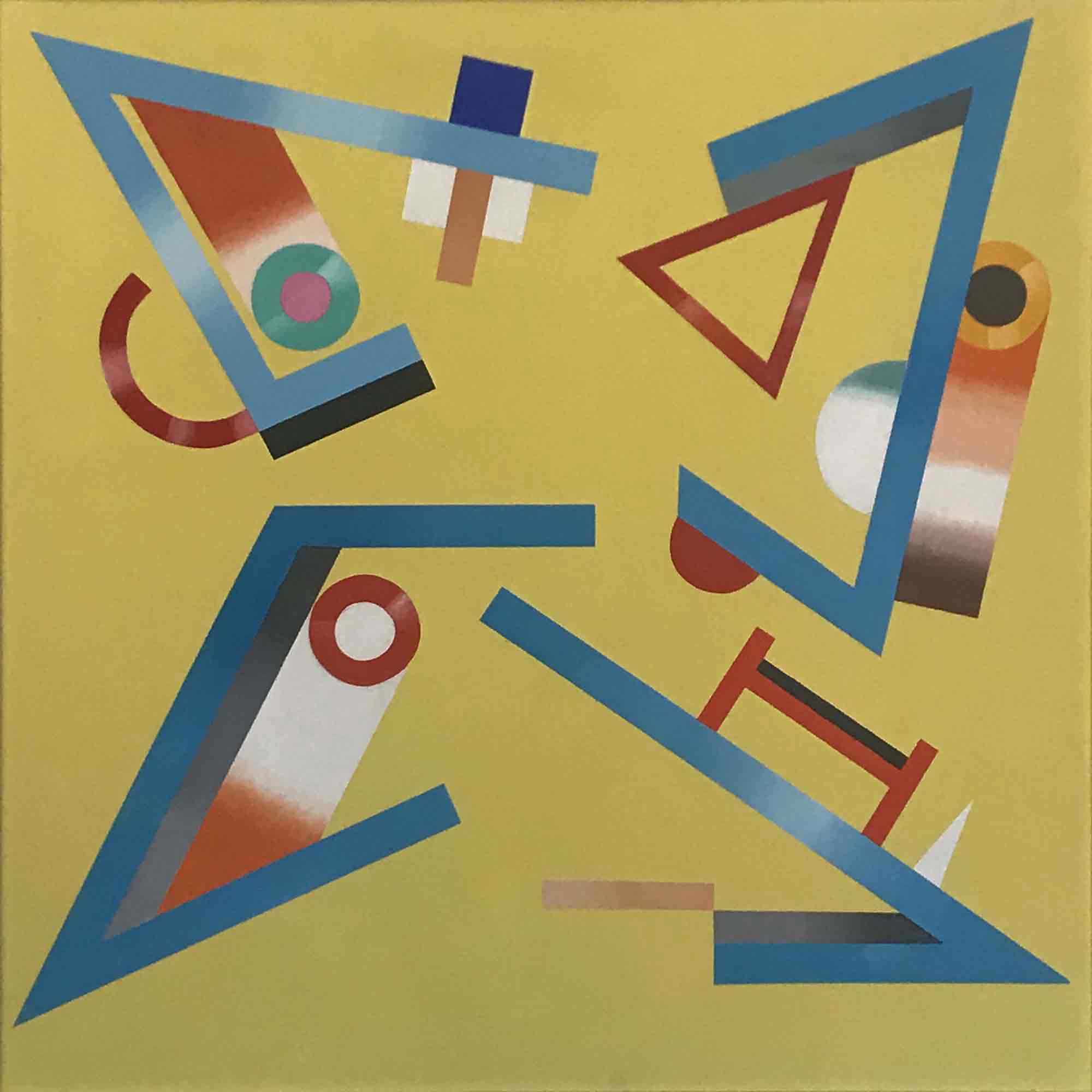 Jack Smith 'Fractured on Yellow' 1993